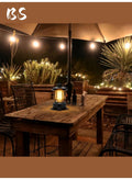 Retro LED Camping Lantern Rechargeable