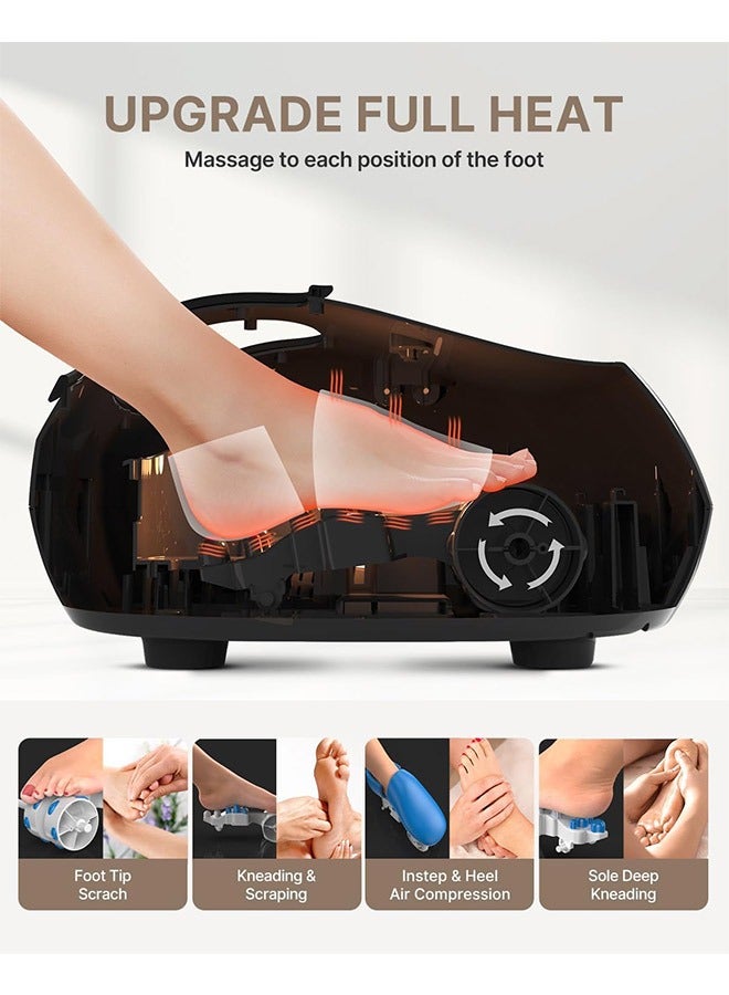 Electric Foot Massager Shiatsu with Heat
