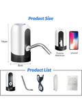 Electric Water Bottle Pump USB