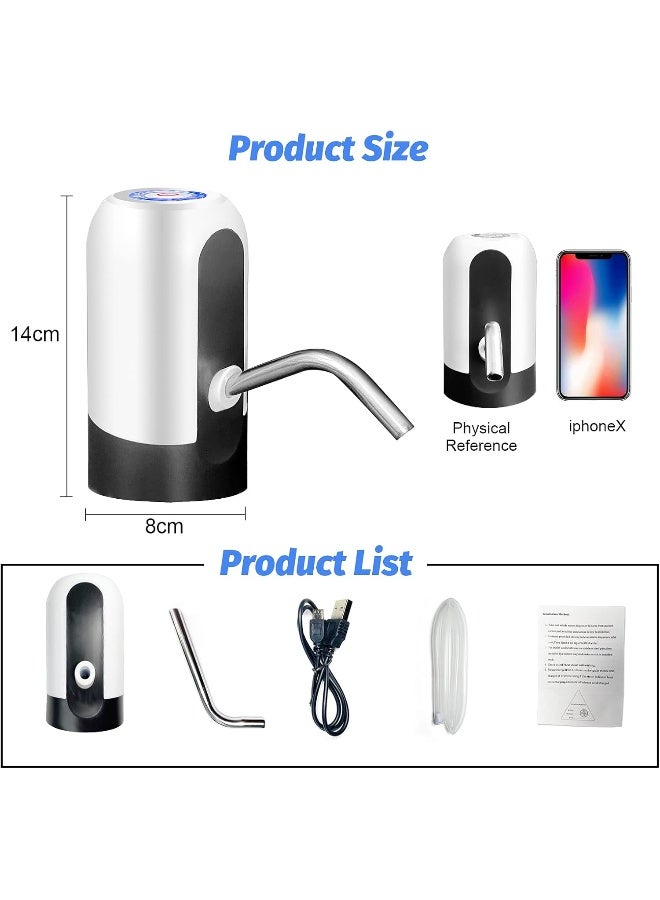 Electric Water Bottle Pump USB