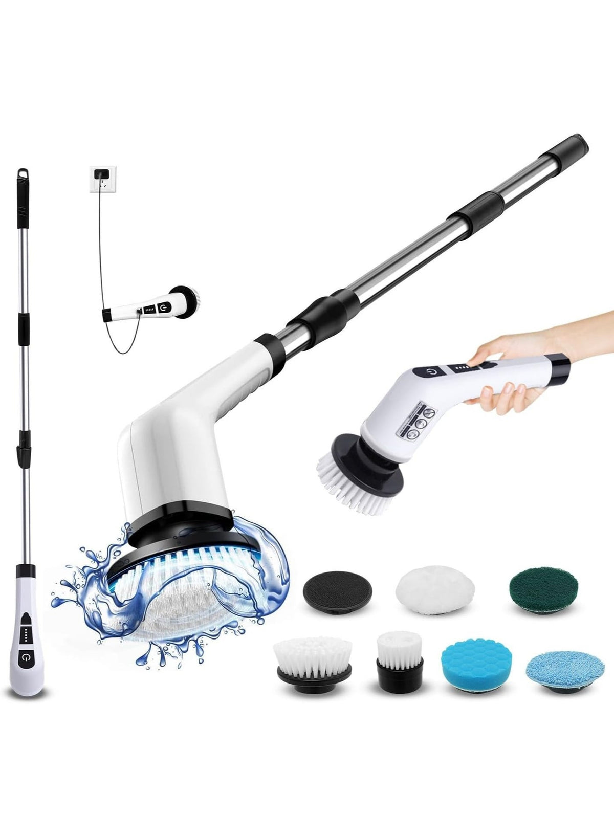 Electric Spin Scrubber 9 Heads