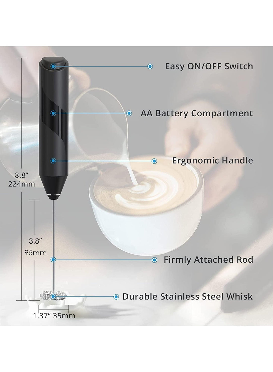 Handheld Milk Frother