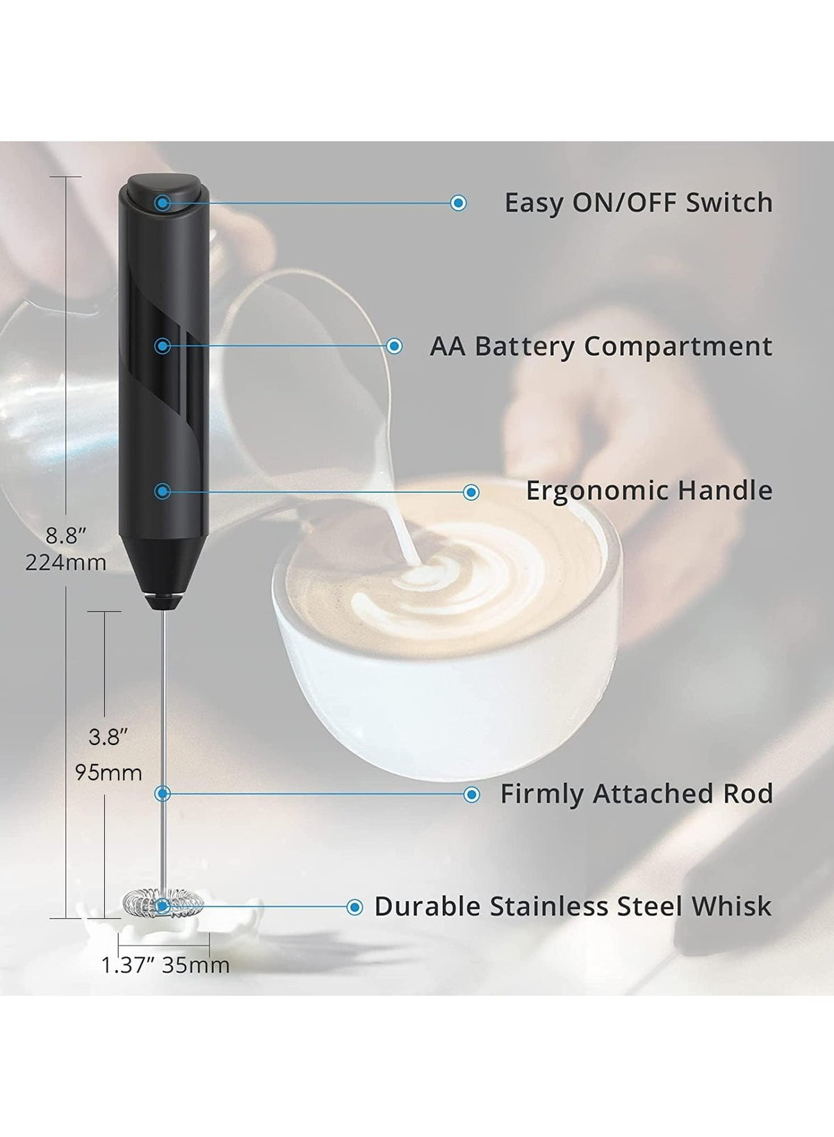 Handheld Milk Frother