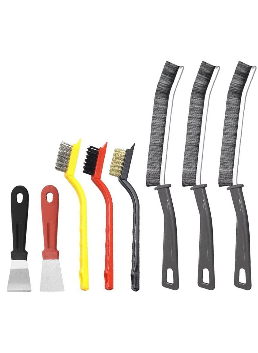 Crevice Gap Cleaning Brush Set 8 Pcs
