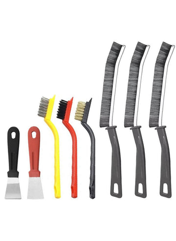 Crevice Gap Cleaning Brush Set 8 Pcs