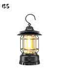 Retro LED Camping Lantern Rechargeable