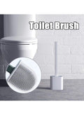 Silicone Toilet Brush with Holder