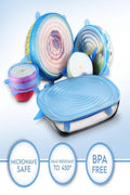 Silicone Stretch Lids 6 Pack