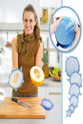 Silicone Stretch Lids 6 Pack