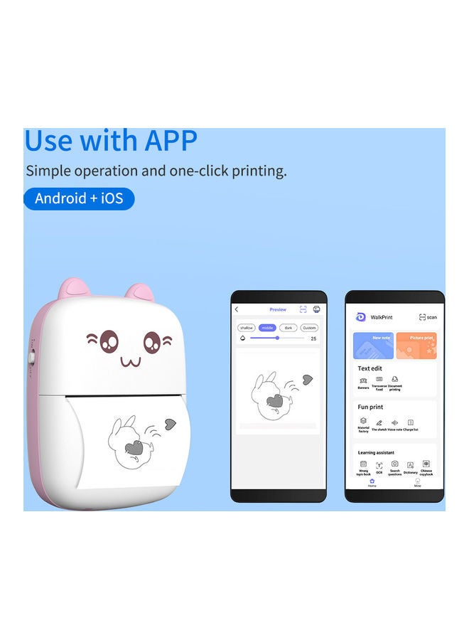 Mini Portable Thermal Printer