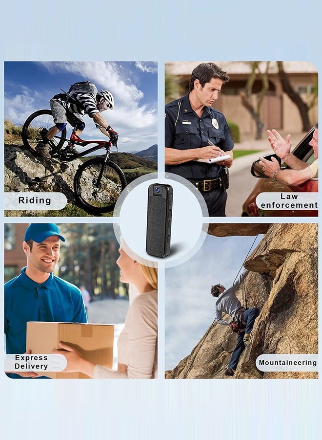 Mini Body Camera 1080P with Clip