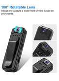 Mini Body Camera 1080P with Clip