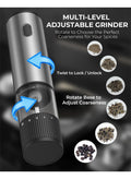 Electric Salt & Pepper Grinder Set