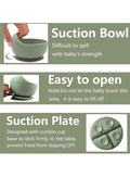 Silicone Baby Feeding Set 5pcs