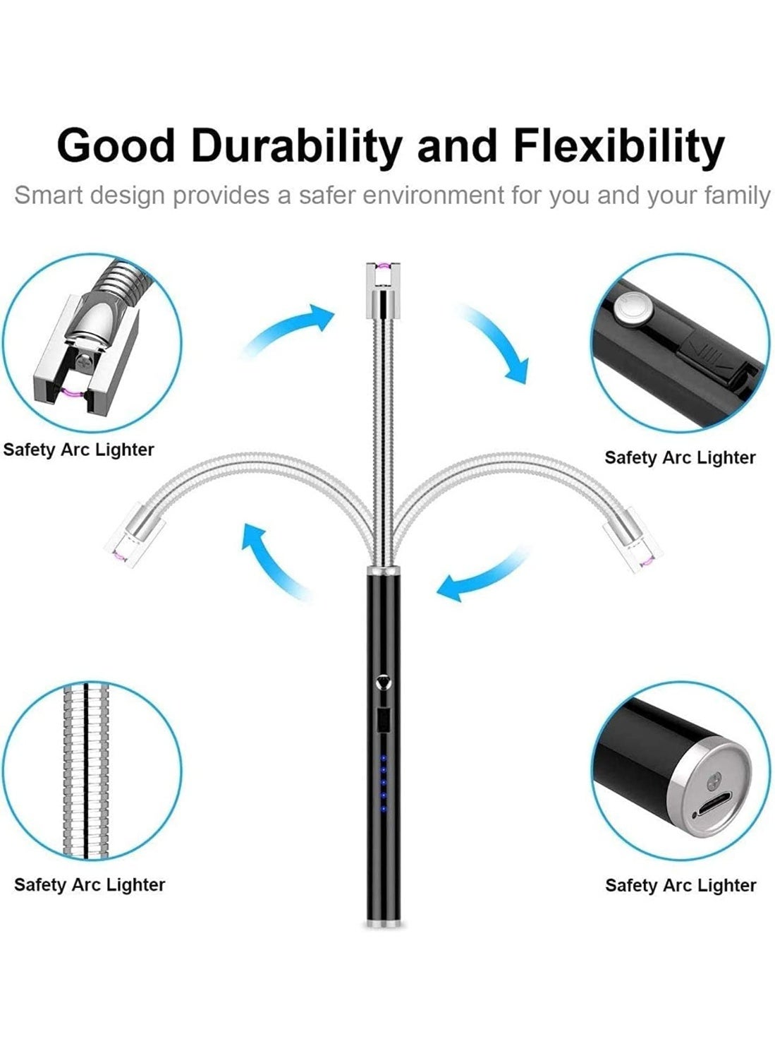 Electric Arc Lighter USB Rechargeable