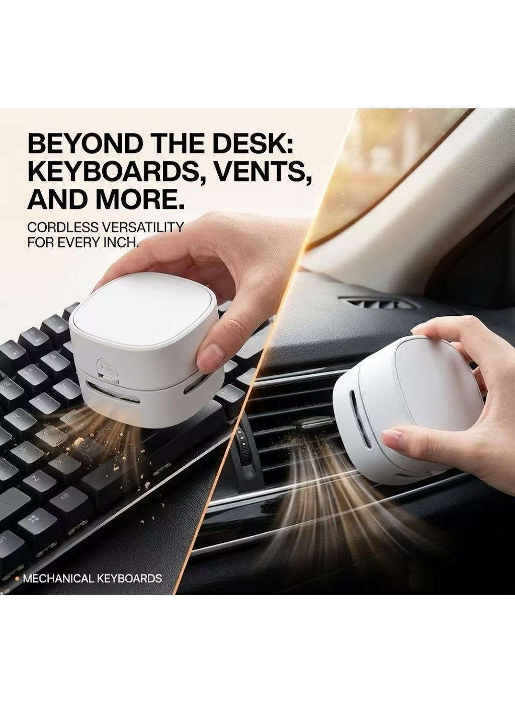 Mini Desktop Vacuum Cleaner
