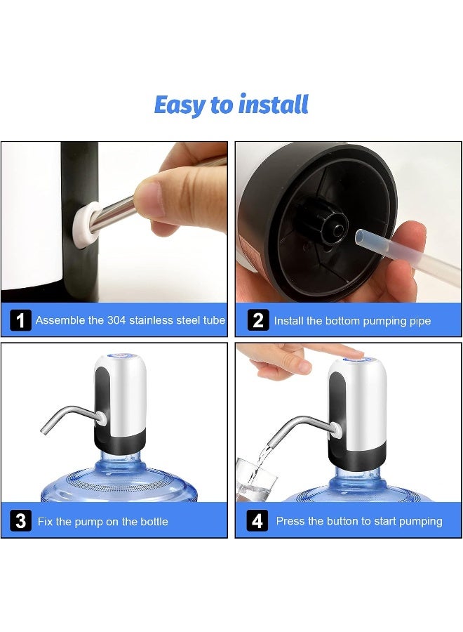 Electric Water Bottle Pump USB